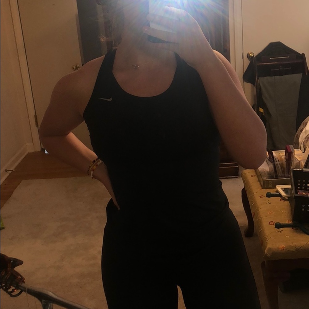 Black Nike tank top